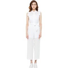 Women s Frill Top Chiffon Jumpsuit