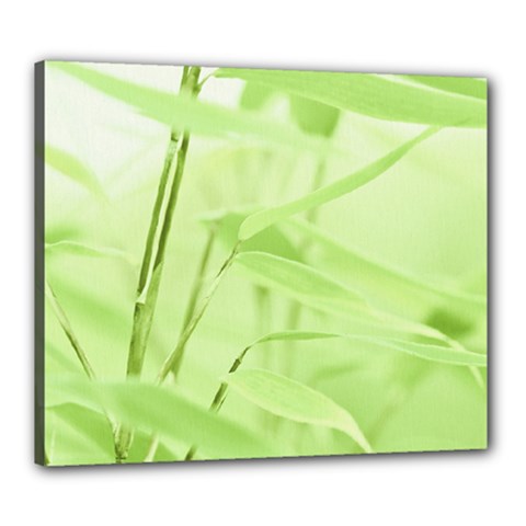 Bamboo Canvas 24  X 20  (framed) by Siebenhuehner