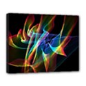 Aurora Ribbons, Abstract Rainbow Veils  Canvas 14  x 11  (Framed) View1