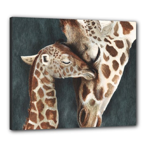 A Mother s Love Canvas 24  X 20  (framed) by TonyaButcher