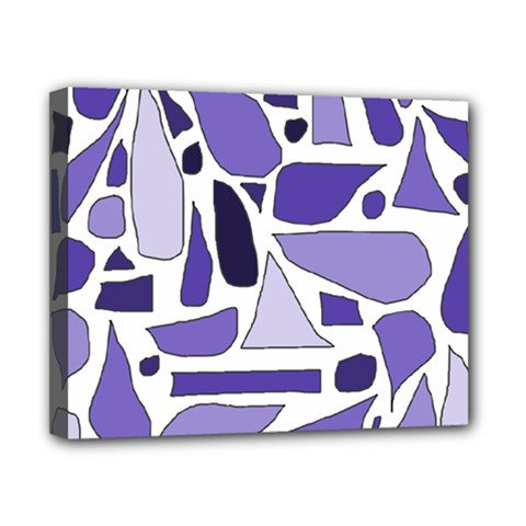 Silly Purples Canvas 10  X 8  (framed) by FunWithFibro