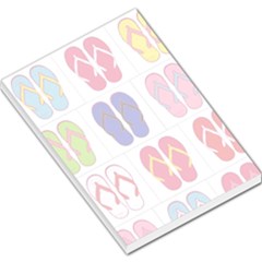 Flip-flop Collage Large Memo Pad by StuffOrSomething