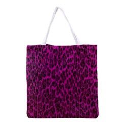 Pink Leopard  All Over Print Grocery Tote Bag by OCDesignss