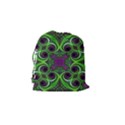 Purple Meets Green Drawstring Pouch (Small) View2