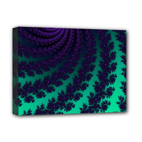 Sssssssfractal Deluxe Canvas 16  X 12  (framed)  by urockshop