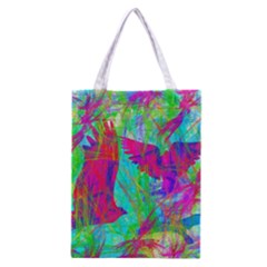 Birds In Flight All Over Print Classic Tote Bag by icarusismartdesigns