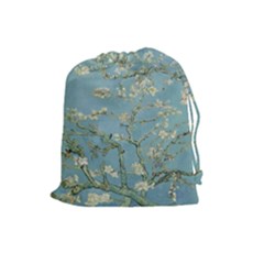 Vincent Van Gogh, Almond Blossom Drawstring Pouch (large) by Oldmasters