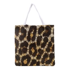 Cheetah Abstract  All Over Print Grocery Tote Bag by OCDesignss