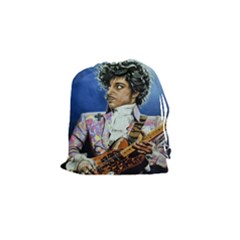 His Royal Purpleness Drawstring Pouch (small) by retz