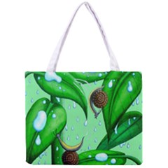 Playing In The Rain Tiny Tote Bag by retz