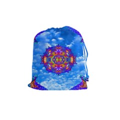 Sky Horizon Drawstring Pouch (medium) by icarusismartdesigns