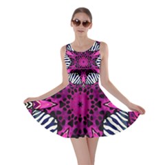 Crazy Zebra Print  Skater Dress by OCDesignss