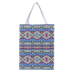 Aztec Style Pattern In Pastel Colors Classic Tote Bag by dflcprints