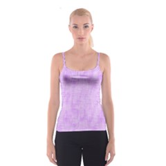 Hidden Pain In Purple Spaghetti Strap Top by FunWithFibro