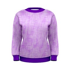 Hidden Pain In Purple Women s Sweatshirt by FunWithFibro