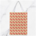 Modern Retro Chevron Patchwork Pattern Classic Tote Bag View1