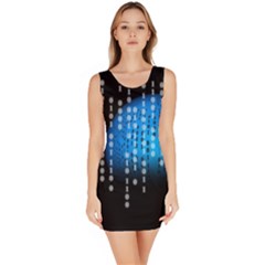 Binary Rain Bodycon Dress by StuffOrSomething