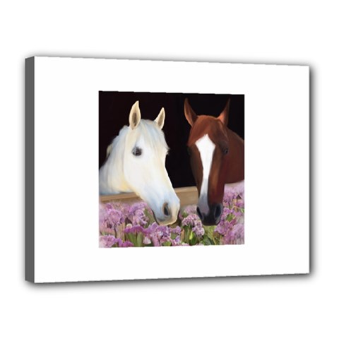 Friends Forever Canvas 16  X 12  (framed) by JulianneOsoske