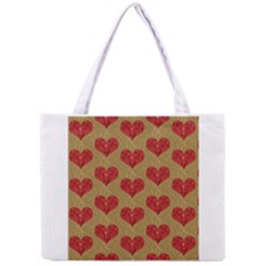 Sparkle Heart  Tiny Tote Bag by Kathrinlegg