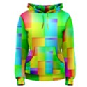 Colorful gradient shapes Pullover Hoodie View1