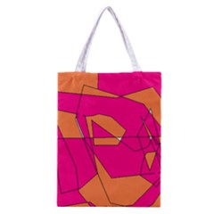 Red Orange 5000 Classic Tote Bag by yoursparklingshop