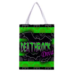 Deathrock Diva Classic Tote Bag by ArtistRoseanneJones