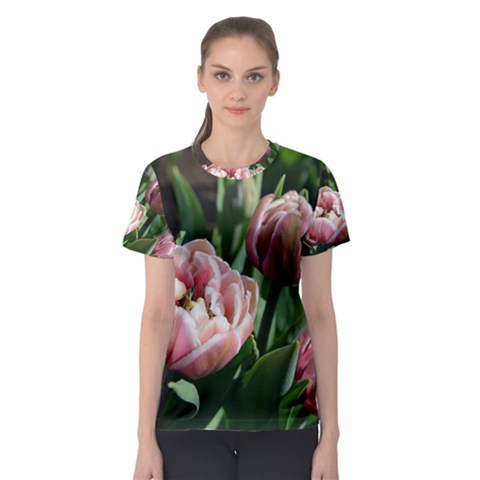 Tulips Women s Sport Mesh Tee by anstey