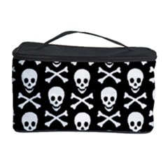 Skull And Crossbones Pattern Cosmetic Storage Case by ArtistRoseanneJones