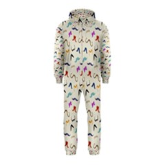 Mustaches Hooded Jumpsuit (kids) by boho