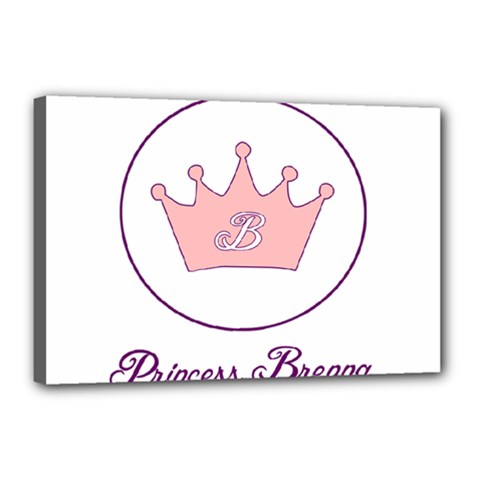 Princess Brenna2 Fw Canvas 18  X 12  (framed) by brennastore