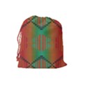 Striped tribal pattern Drawstring Pouch View2