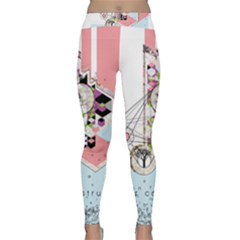 Under Construction Yoga Leggings by infloence