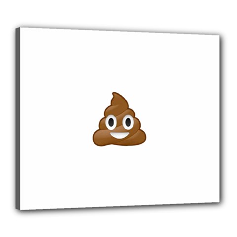 Poop Canvas 24  X 20  by redcow