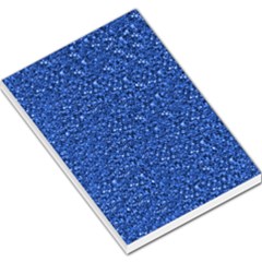 Sparkling Glitter Blue Large Memo Pads by ImpressiveMoments