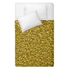 Sparkling Glitter Golden Duvet Cover (single Size) by ImpressiveMoments