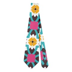 Cute Abstract Pattern Background Neckties (two Side)  by GardenOfOphir