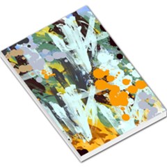 Abstract Country Garden Large Memo Pads by digitaldivadesigns