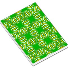 Retro Green Pattern Large Memo Pads by ImpressiveMoments