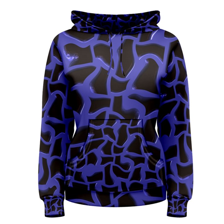 Purple holes Women s Pullover Hoodie