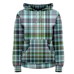 Plaid Ocean Women s Pullover Hoodies by ImpressiveMoments