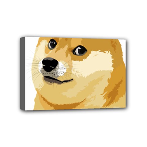 Dogecoin Mini Canvas 6  X 4  by dogestore