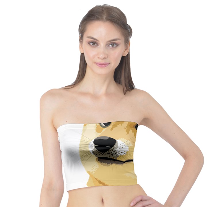 Dogecoin Women s Tube Tops