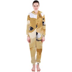 Dogecoin Hooded Jumpsuit (ladies)  by dogestore