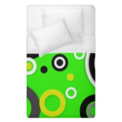 Florescent Green Yellow Abstract  Duvet Cover Single Side (single Size) by OCDesignss