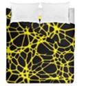 Hot Web Yellow Duvet Cover (Full/Queen Size) View1