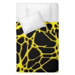 Hot Web Yellow Duvet Cover (single Size) by ImpressiveMoments