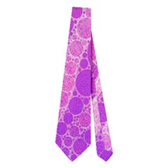 Florescent Pink Zebra Pattern  Neckties (two Side)  by OCDesignss