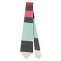 Mirrored rectangles in retro colors Necktie View1