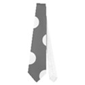 Gray Polka Dots Neckties (One Side)  View1