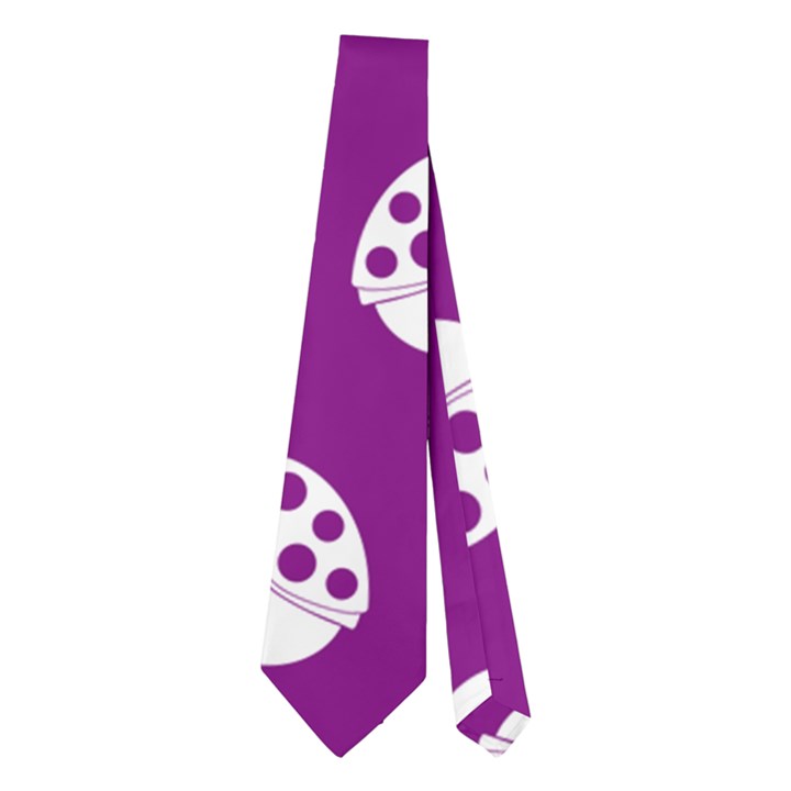 Ladybug Vector Geometric Tile Pattern Neckties (Two Side) 